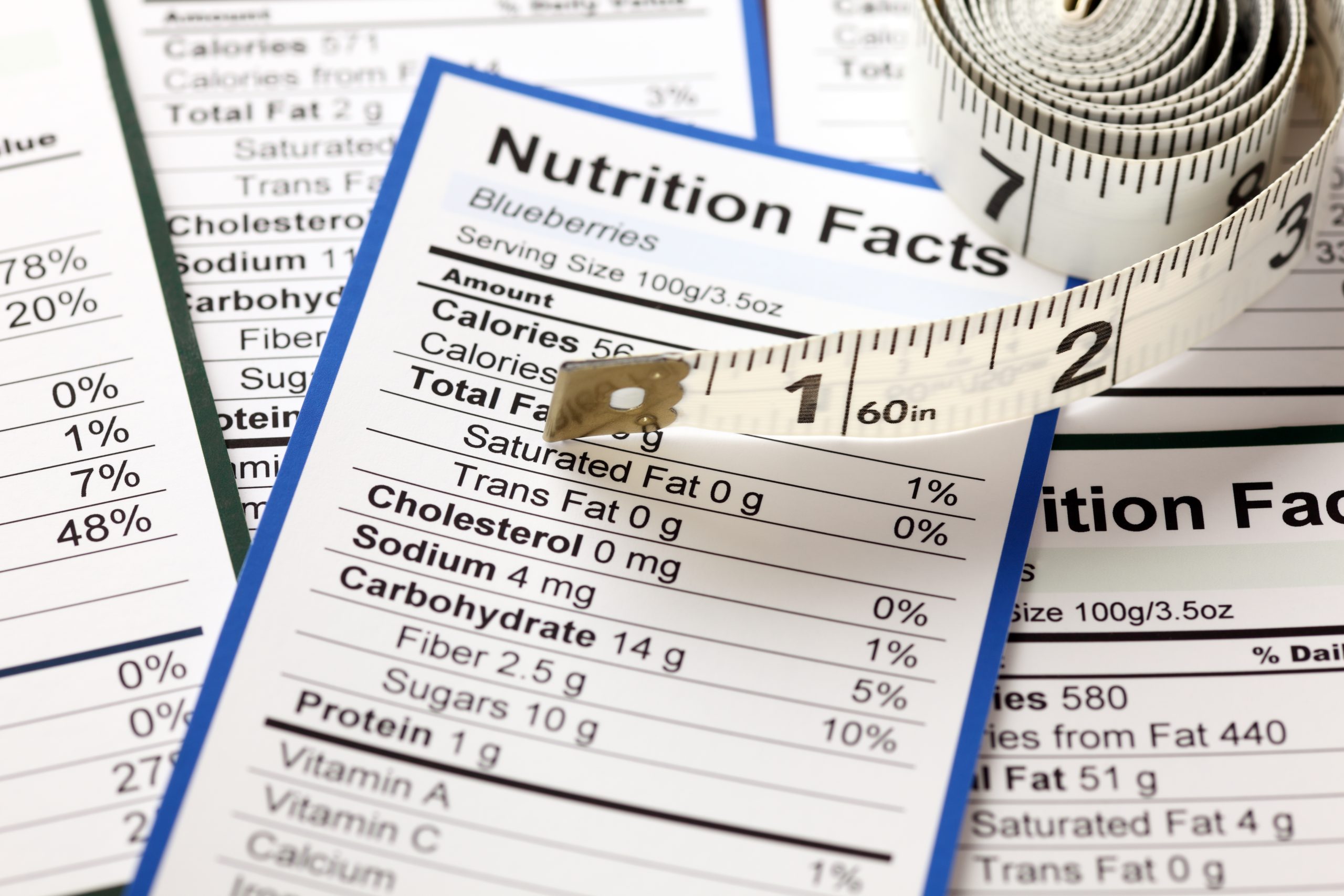 food labels